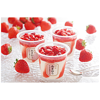 博多あまおうたっぷり苺のアイス