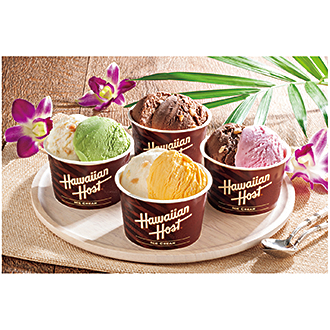 〈ハワイアンホースト〉マカダミアナッツアイス