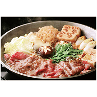 〈浅草今半〉黒毛和牛すき焼用