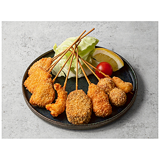 〈神戸 串乃家〉串揚げファミリーセット