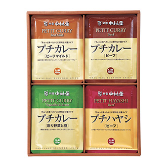 〈新宿中村屋〉プチカレー&ハヤシセット