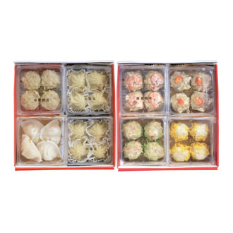 〈重慶飯店〉「汽笛」点心セット7種