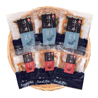 のどぐろ・いわし炙り漬け丼セット