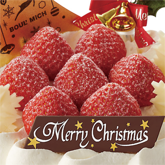 1.〈ブールミッシュ〉クリスマス・苺ショートケーキ
