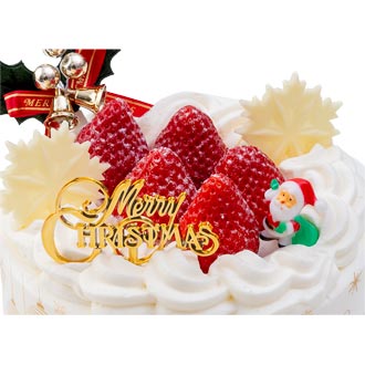 5.〈ガトー・ド・ボワイヤージュ〉クリスマス国産苺のショートケーキ4号