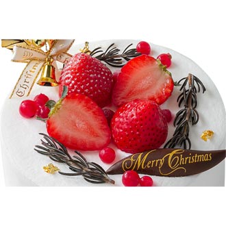 7.〈ル・ミリュウ鎌倉山〉クリスマスショートケーキ