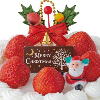 8.〈東京風月堂〉X’mas苺ショートケーキ5号