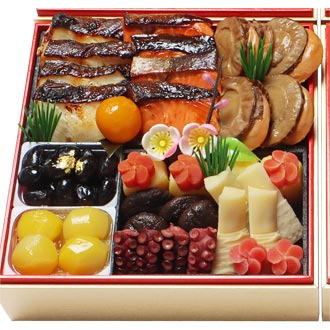 2.〈わらびの里〉和洋料亭おせち四段重