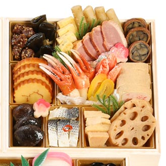 54.〈日本料理 うお太〉和洋中おせち四段重