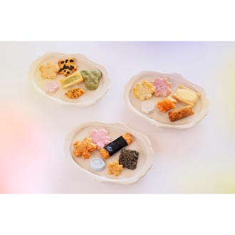 〈銀座あけぼの〉それぞれ 3種21袋入