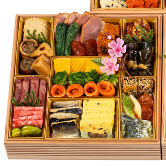 13.<豪華和風おせち>和風おせち三段重