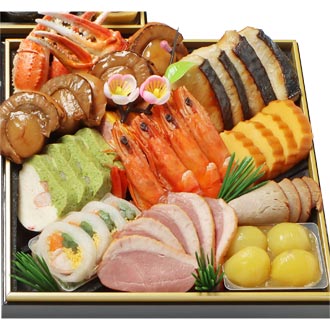 3.〈わらびの里〉和洋料亭おせち三段重