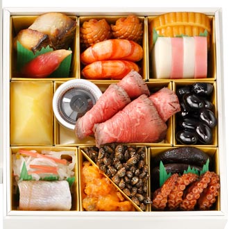 78.〈なだ万〉和風おせち二段 「正月万菜(しょうがつまんざい)」