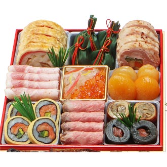 2.〈わらびの里〉和洋料亭おせち四段重