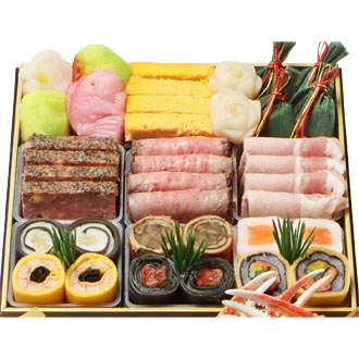 3.〈わらびの里〉和洋料亭おせち三段重