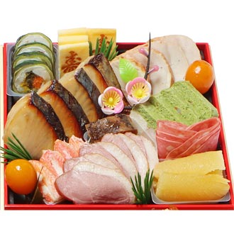 2.〈わらびの里〉和洋料亭おせち四段重