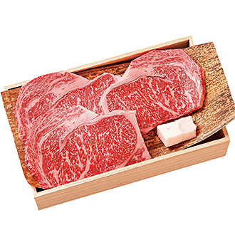 〈日本橋日山〉日山特撰・和牛肉ロースステーキ用