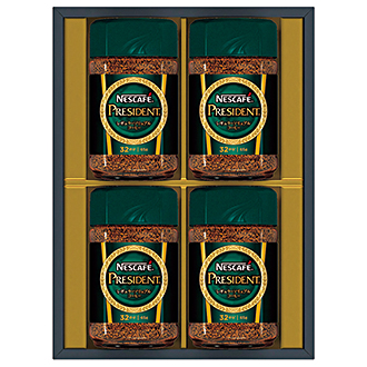 〈ネスカフェ〉プレジデントレギュラーソリュブルコーヒーギフトセット