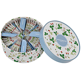 〈ウェッジウッド〉ワイルドストロベリーティーバッグ