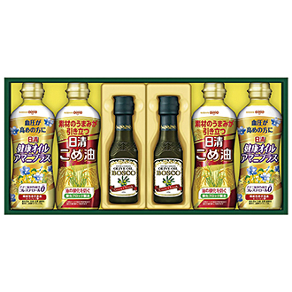 〈日清オイリオ〉バラエティオイル&ボスコオリーブオイルギフト