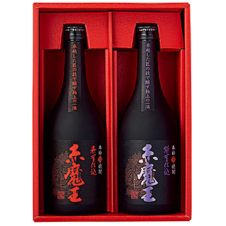 〈宮崎・櫻の郷酒造〉赤魔王 赤芋・紫芋セット