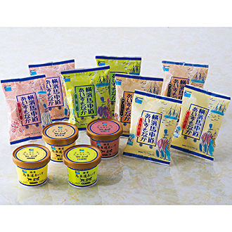 〈タカナシ〉横濱馬車道あいす&あいすもなかセット