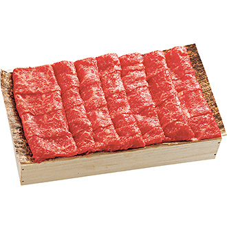 〈日本橋日山〉葉山牛ももしゃぶしゃぶ用