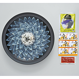 〈ふく太郎本部〉とらふく刺身セット