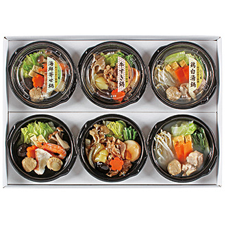 〈京・料亭わらびの里〉料亭の彩り個鍋