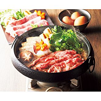 〈川口又治商店〉生粋かながわ牛リブロースすき焼用