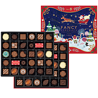 〈メリーチョコレート〉クリスマスファンシーチョコレート