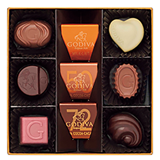 〈ゴディバ〉ハート オブ ゴールドコレクション