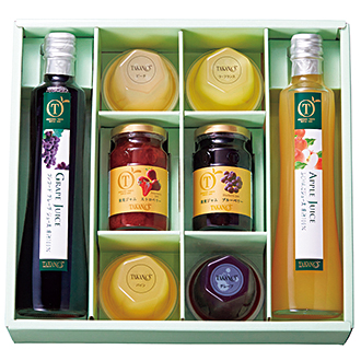 〈新宿高野〉ジュース・果実ジャム・ゼリーセット