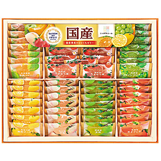 〈セゾン デュ フリュイ〉国産果実のひとくちゼリー