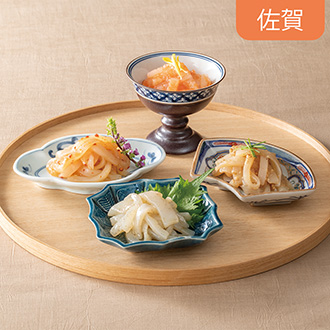 呼子発!4種のいか刺し