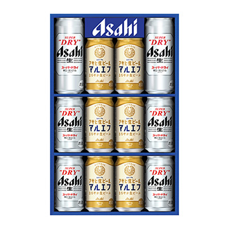 ◆〈アサヒ〉スーパードライ・アサヒ生ビールダブルセット