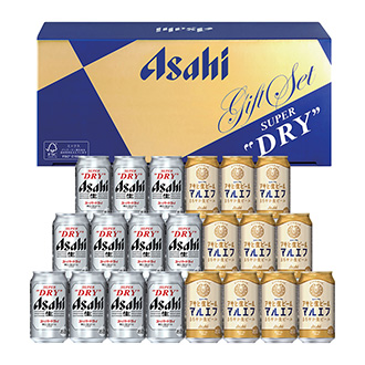◆〈アサヒ〉スーパードライ・アサヒ生ビールダブルセット