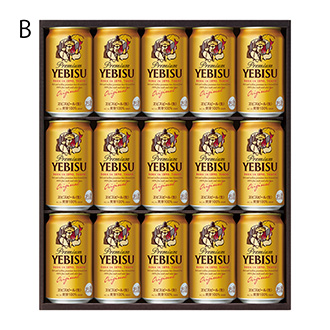 ◆〈サッポロ〉ヱビスビール缶セットB