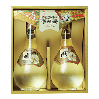 ◆〈賀茂鶴酒造〉大吟醸特製ゴールド賀茂鶴