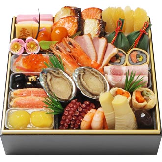 6.〈わらびの里〉和風料亭おせち一段重
