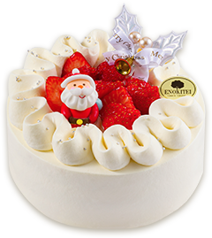 【横浜山手　えの木てい】クリスマスショートデコレーションケーキ